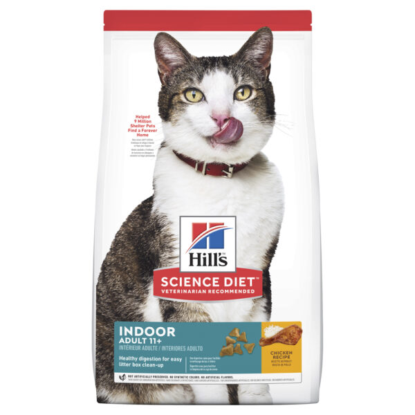 Hills Science Diet Adult 11+ Indoor Cat 1.58kg