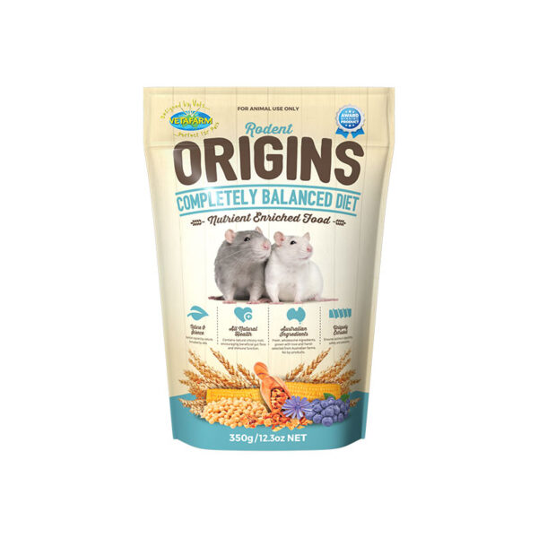 Vetafarm Rodent Origins Rat & Mouse Food 2kg