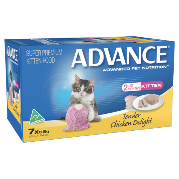 Advance Kitten Tender Chicken Delight 85g x 7 cans